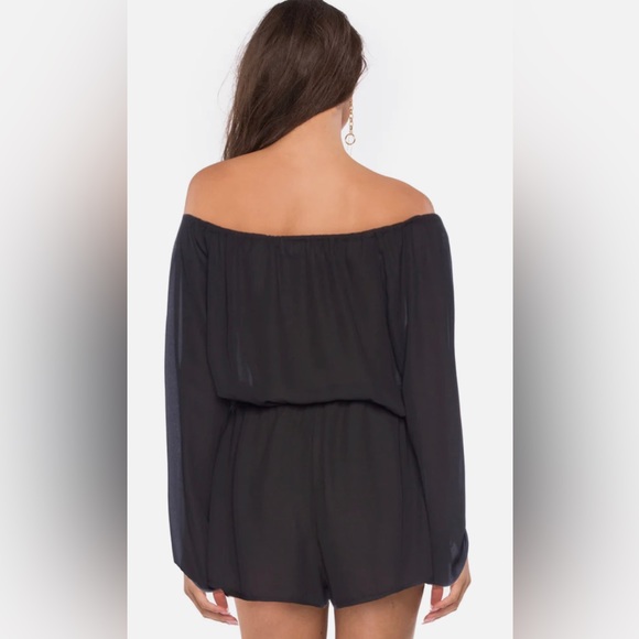 Show Me Your Mumu Paisley Mixed Print Bohemian Long Sleeve Romper - Picture 10 of 10